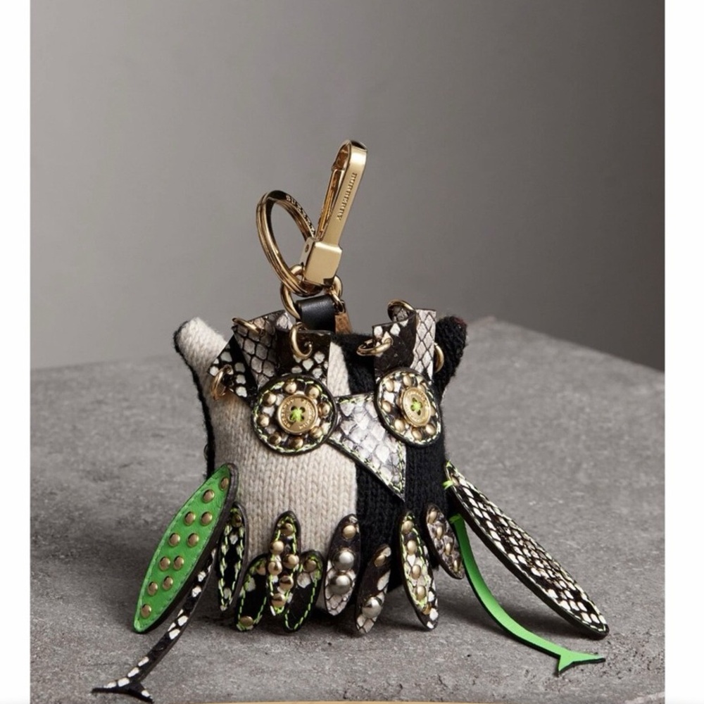 Burberry Mavis The Owl Bag Charm / Keychain